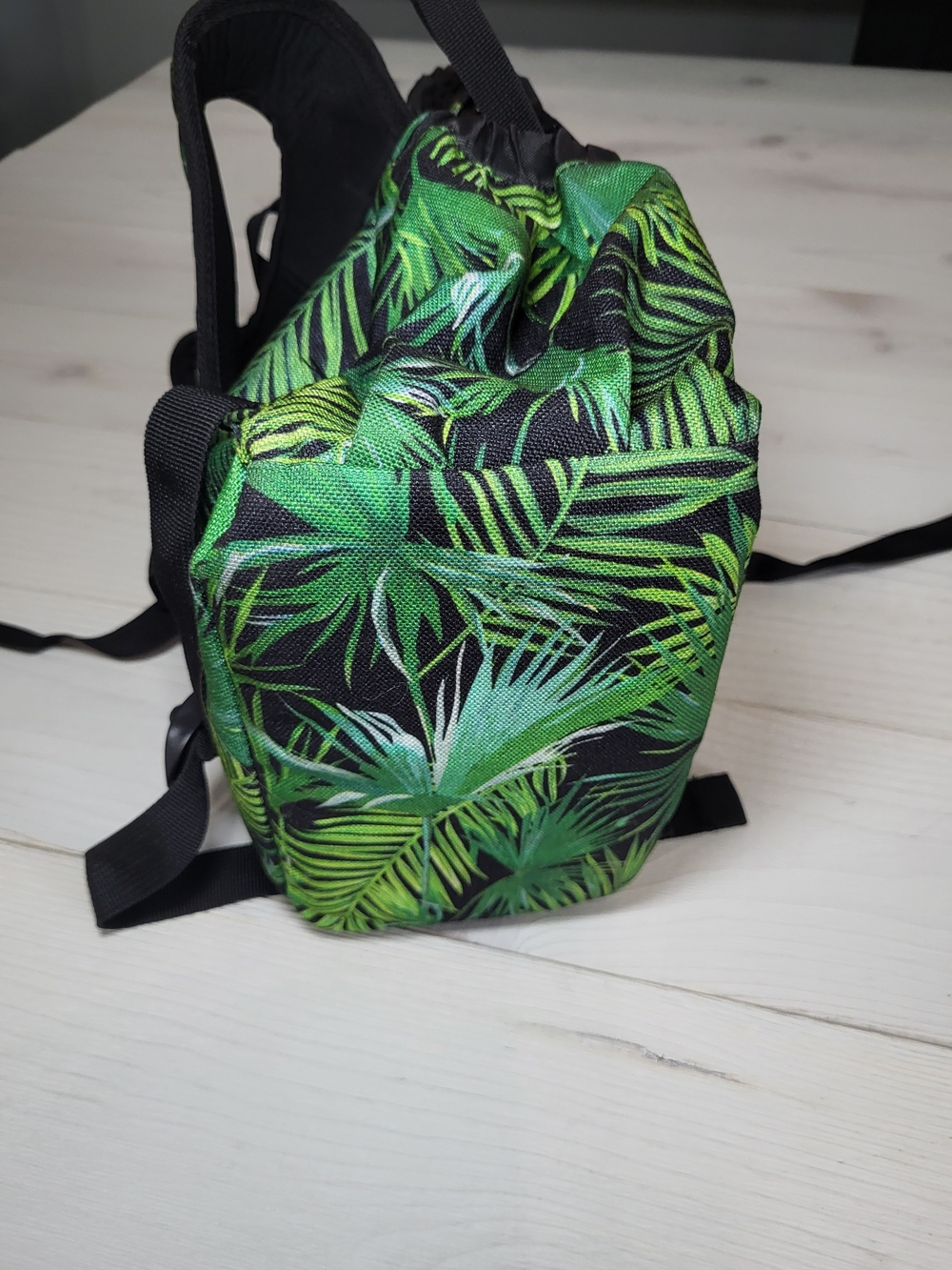 K9 Sport Sack Dog Backpack Carrier Tropical Palm Biking Hiking Travel. - Picture 4 of 11